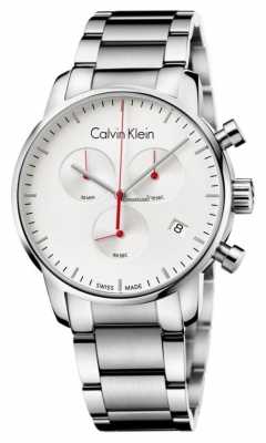 Calvin Klein Mens Stainless Steel City Chronograph Watch K2G271Z6 Calvin Klein Mens Stainless Steel City Chronograph Watch K2G271Z6