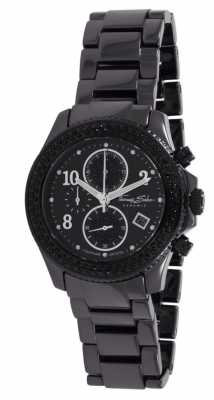 Thomas Sabo Ladies Glam Ceramic Chronograph Black WA0181-220-203-40 Thomas Sabo Ladies Glam Ceramic Chronograph Black WA0181-220-203-40