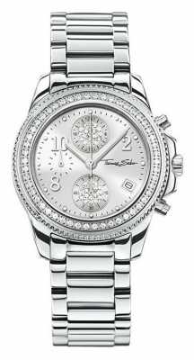 Thomas Sabo Ladies Glam Chrono Stainless Steel WA0240-201-201-33 Thomas Sabo Ladies Glam Chrono Stainless Steel WA0240-201-201-33