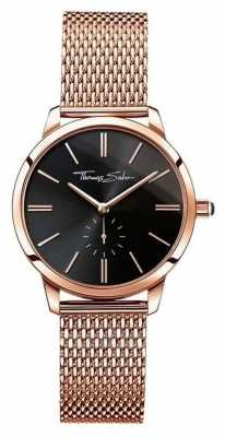 Thomas Sabo Ladies Glam Spirit Rose Gold, Black Dial WA0249-265-203-33 Thomas Sabo Ladies Glam Spirit Rose Gold, Black Dial WA0249-265-203-33