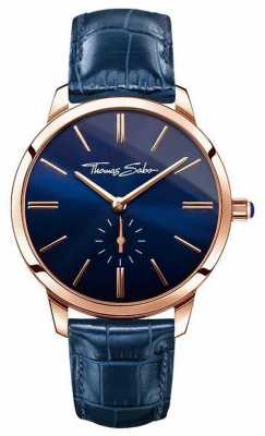 Thomas Sabo Ladies Glam Spirit Blue Leather WA0250-270-209-33 Thomas Sabo Ladies Glam Spirit Blue Leather WA0250-270-209-33