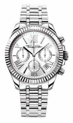 Thomas Sabo Womens Divine Chrono Stainless Steel WA0253-201-201-38 Thomas Sabo Womens Divine Chrono Stainless Steel WA0253-201-201-38