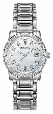 Bulova Ladies Diamond Stainless Steel 96W105 Bulova Ladies Diamond Stainless Steel 96W105