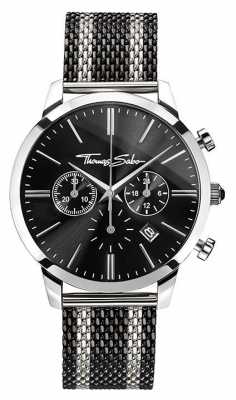 Thomas Sabo Mens Rebel Spirit Chronograph WA0284-280-203-42 Thomas Sabo Mens Rebel Spirit Chronograph WA0284-280-203-42