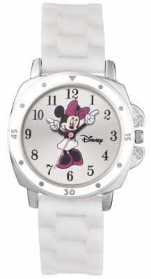 Disney Princess Minnie Mouse White Rubber Strap MN1064 Disney Princess Minnie Mouse White Rubber Strap MN1064