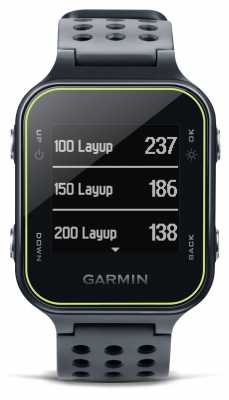 Garmin Mens Garmin Approach S20 Golf Slate 010-03723-02 Garmin Mens Garmin Approach S20 Golf Slate 010-03723-02