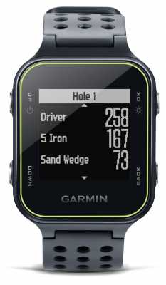 Garmin Mens Approach S20 Golf GPS Black 010-03723-01 Garmin Mens Approach S20 Golf GPS Black 010-03723-01