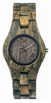 WeWood Womens Criss Army Wooden Strap 70210100 WeWood Womens Criss Army Wooden Strap 70210100