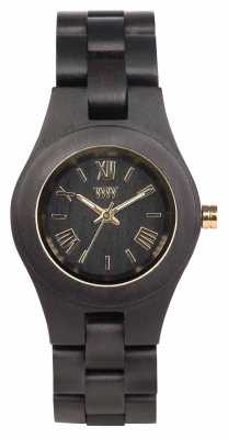 WeWood Womens Criss Black Gold Wooden Strap 70210306 WeWood Womens Criss Black Gold Wooden Strap 70210306
