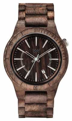 WeWood Mens Assunt Choco Rough Wooden Strap 70321511 WeWood Mens Assunt Choco Rough Wooden Strap 70321511
