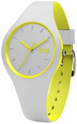Ice-Watch Unisex Duo Grey Yellow Silicone DUO.GYW.U.S Ice-Watch Unisex Duo Grey Yellow Silicone DUO.GYW.U.S