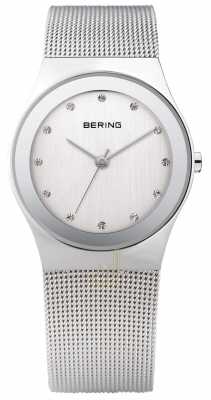 Bering Womans Silver Mesh Watch 12934-000 Bering Womans Silver Mesh Watch 12934-000