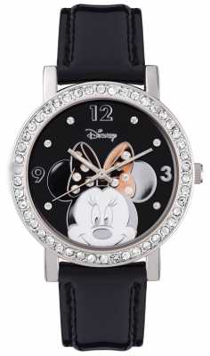 Disney Adult Minnie Mouse Stainless Steel Silver Case MN1149 Disney Adult Minnie Mouse Stainless Steel Silver Case MN1149