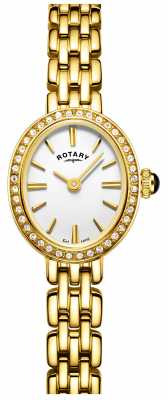 Rotary Womans Gold Plated Cocktail Watch LB05051/02 Rotary Womans Gold Plated Cocktail Watch LB05051/02