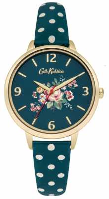 Cath Kidston Ladies Briar Rose Green Polka Dot Strap CKL004NG Cath Kidston Ladies Briar Rose Green Polka Dot Strap CKL004NG