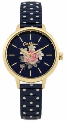 Cath Kidston Ladies Navy Polka Dot Richmond Watch CKL009UG Cath Kidston Ladies Navy Polka Dot Richmond Watch CKL009UG