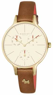 Radley Wimbledon Multi Dial Tan Leather Strap RY2412 Radley Wimbledon Multi Dial Tan Leather Strap RY2412