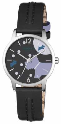 Radley Over The Moon Black Leather Strap RY2405 Radley Over The Moon Black Leather Strap RY2405