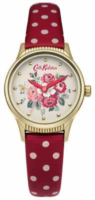 Cath Kidston Red Polka Dot Strap White Dial CKL012RG Cath Kidston Red Polka Dot Strap White Dial CKL012RG