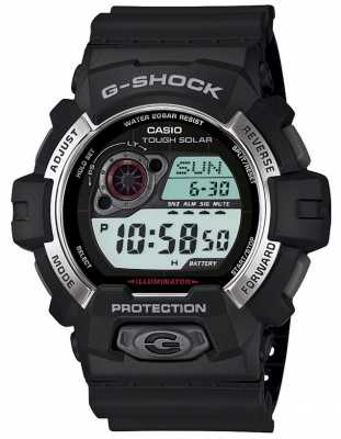 Casio G-Shock Solar Powered Mens Alarm GR-8900-1ER Casio G-Shock Solar Powered Mens Alarm GR-8900-1ER