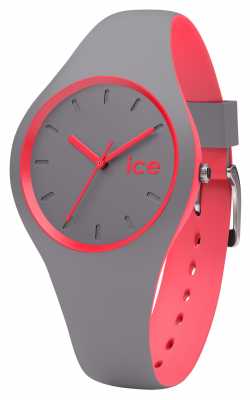 Ice-Watch Unisex Duo Grey Coral Watch DUO.DCO.S.16 Ice-Watch Unisex Duo Grey Coral Watch DUO.DCO.S.16