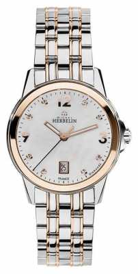 Michel Herbelin Ambassador Womans City Two Tone Analogue 14250/BTR89 Michel Herbelin Ambassador Womans City Two Tone Analogue 14250/BTR89