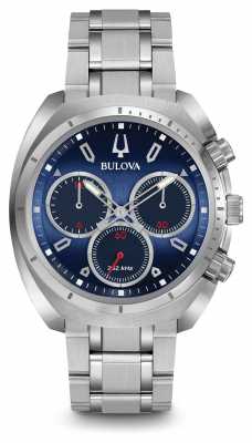 Bulova Mens Curv Chronograph Blue 96A185 Bulova Mens Curv Chronograph Blue 96A185