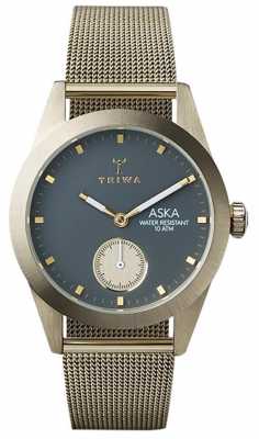 Triwa Womans Ash Aska Gold Mesh AKST103-MS121717 Triwa Womans Ash Aska Gold Mesh AKST103-MS121717