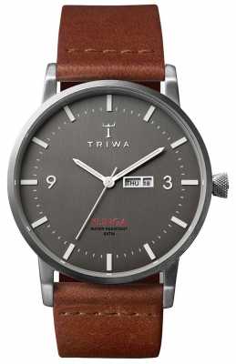 Triwa Mens Dusk Klinga Brown Leather KLST102-CL010212 Triwa Mens Dusk Klinga Brown Leather KLST102-CL010212