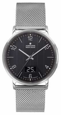 Junghans Milano Mega Solar Radio Controlled Mesh Strap 056/4628.44 Junghans Milano Mega Solar Radio Controlled Mesh Strap 056/4628.44