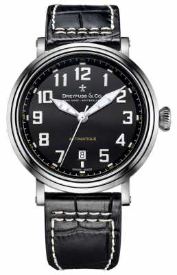 Dreyfuss Mens Automatique Black Leather Strap DGS00153/19 Dreyfuss Mens Automatique Black Leather Strap DGS00153/19
