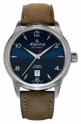 Alpina Mens Alpiner Automatic Blue AL-525N4E6 Alpina Mens Alpiner Automatic Blue AL-525N4E6
