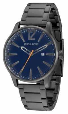 Police Mens Dallas Gun Billet Blue Dial 14764JSU/03M Police Mens Dallas Gun Billet Blue Dial 14764JSU/03M