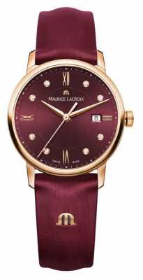 Maurice Lacroix Womens Eliros 388 Pieces Valentines Limited Edition Leather EL1094-PVP01-550-1 Maurice Lacroix Womens Eliros 388 Pieces Valentines Limited Edition Leather EL1094-PVP01-550-1