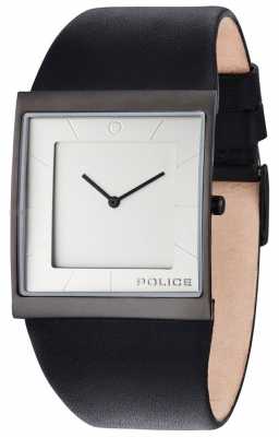 Police Mens Skyline Black Leather Strap Silver Dial 14694MSB/04 Police Mens Skyline Black Leather Strap Silver Dial 14694MSB/04