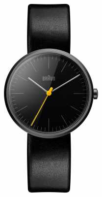 Braun Womans Slim Black Leather Strap BN0172BKBKL Braun Womans Slim Black Leather Strap BN0172BKBKL