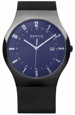 Bering Mens Milanese Black Solar 14640-227 Bering Mens Milanese Black Solar 14640-227
