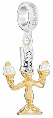 Chamilia Disney Lumiere Black Enamel/yellow Gold 2015-0064 Chamilia Disney Lumiere Black Enamel/yellow Gold 2015-0064