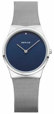 Bering Womans Classic Mesh Blue Dial 12130-007 Bering Womans Classic Mesh Blue Dial 12130-007