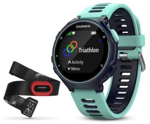 Garmin Mens Forerunner 735XT Run Bundle Blue 010-01614-16 Garmin Mens Forerunner 735XT Run Bundle Blue 010-01614-16