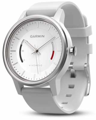 Garmin Mens Vivomove Sport Band White 010-01597-01 Garmin Mens Vivomove Sport Band White 010-01597-01