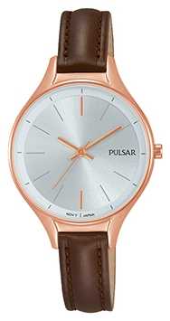 Pulsar Ladies Brown leather watch PH8282X1 Pulsar Ladies Brown leather watch PH8282X1