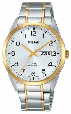 Pulsar Gents Two Tone Watch PJ6064X1 Pulsar Gents Two Tone Watch PJ6064X1