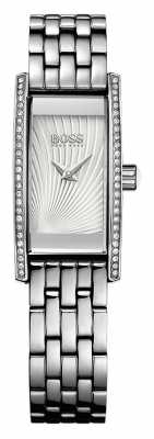 Hugo Boss Womens Cocktail Stainless Steel Bracelet Silver Dial 1502388 Hugo Boss Womens Cocktail Stainless Steel Bracelet Silver Dial 1502388