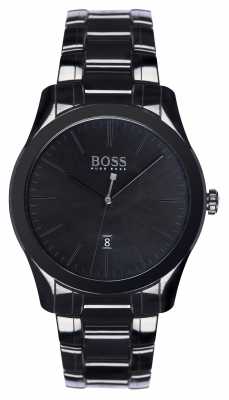 Hugo Boss Mens Ambassador Special Edition Black Ceramic Bracelet 1513223 Hugo Boss Mens Ambassador Special Edition Black Ceramic Bracelet 1513223