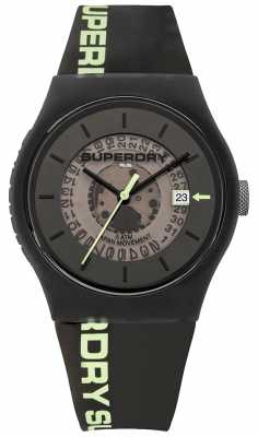 Superdry Mens Urban Semi Opaque Black SYG168B Superdry Mens Urban Semi Opaque Black SYG168B