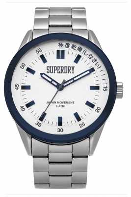 Superdry Mens Regent Corporal Silver SYG207WSM Superdry Mens Regent Corporal Silver SYG207WSM