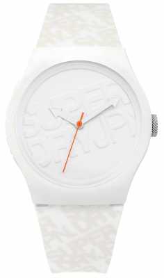 Superdry Unisex Urban White Silicone SYG169W Superdry Unisex Urban White Silicone SYG169W