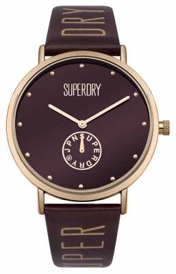 Superdry Womans Oxford Crystal Sub Section Mulberry SYL175RRG Superdry Womans Oxford Crystal Sub Section Mulberry SYL175RRG