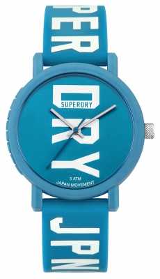 Superdry Womans Campus Fluro Block Blue SYL196UW Superdry Womans Campus Fluro Block Blue SYL196UW